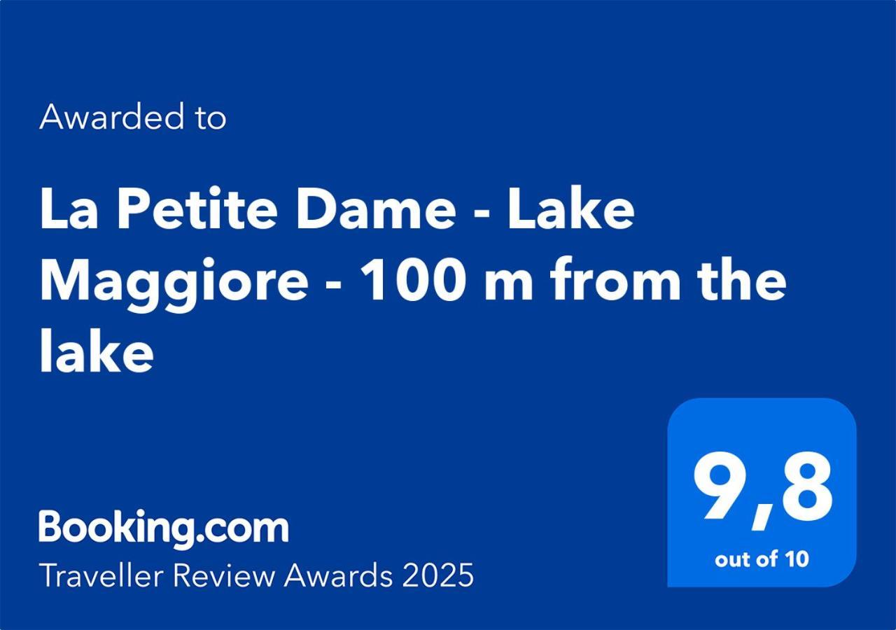La Petite Dame - Lake Maggiore - 100 M From The Lake Verbania Exterior foto